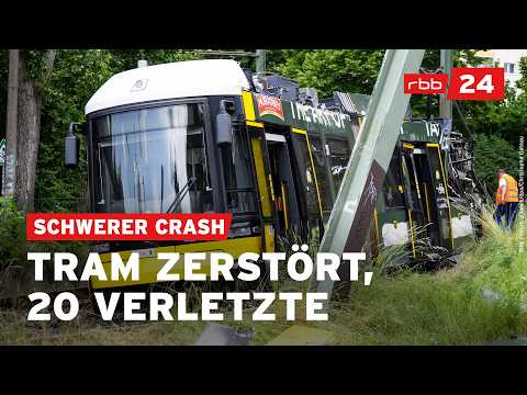 Schwerer Tram-Unfall Berlin: War der Fahrer zu schnell?