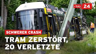 Schwerer Tram-Unfall Berlin: War der Fahrer zu schnell?