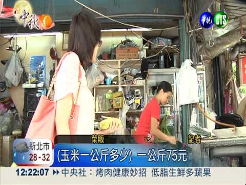 玉米青椒漲得兇 中秋烤肉瘦荷包