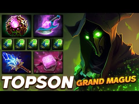 Topson Rubick - Grand Magus - Dota 2 Pro Gameplay [Watch & Learn]