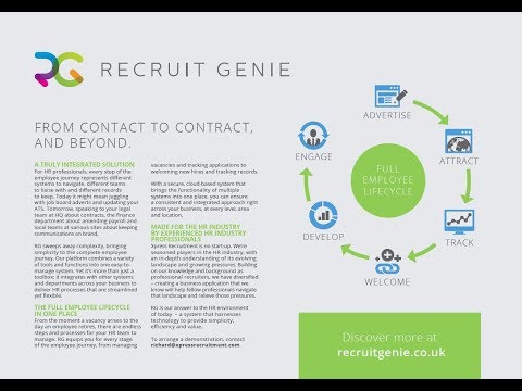 Recruit Genie Introduction