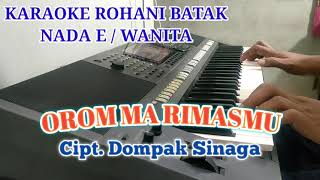 Download lagu KARAOKE ALE TUHAN OROM MA RIMASMU NADA WANITA mp3