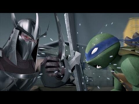 TMNT 2012 vs Shredder