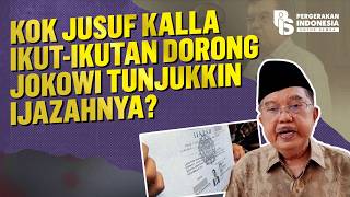 Download lagu Why Did Jusuf Kalla Join in Pushing Jokowi to Show His Diploma? mp3