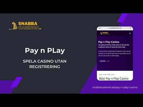 Pay n Play Casino Utan Licens En Ny Era av Spel