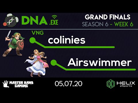 DNA.EXE S6:W6 - VNG | colinies (Young Link) Vs. Airswimmer (Zelda) - Grand Finals