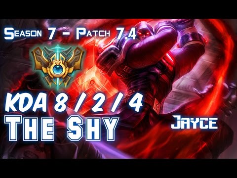 The Shy JAYCE vs RUMBLE Top - Patch 7.4 KR Ranked
