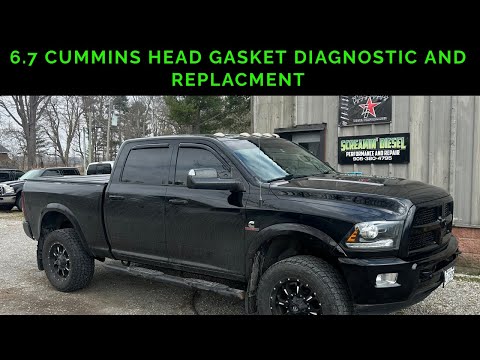 6.7 Cummins Head Gasket Diagnostics and Replacement With ARP Studs