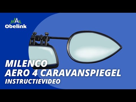 Milenco Aero 4 XL lusterko do przyczepy