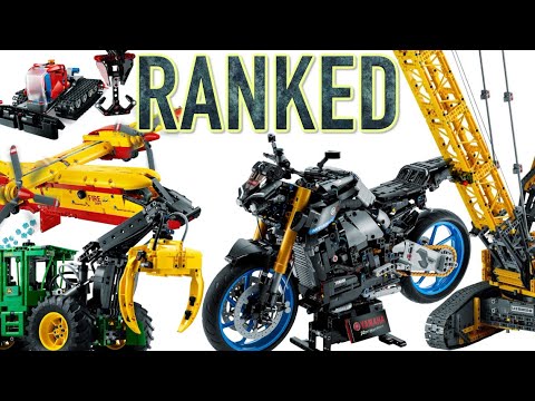 Every LEGO Technic 2023 Set Ranked Worst to Best