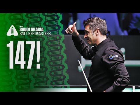ROCKET WITH A MAX 🚀 Ronnie O’Sullivan Makes 147 vs Chris Wakelin | Saudi Arabia Snooker Masters 2025