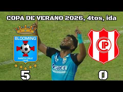 EXTENDED SUMMARY: Blooming 5 – 0 Independiente | Summer Cup 2026, Quarterfinals, First Leg
