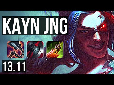 KAYN vs GRAGAS (JNG) | 1.4M mastery, 10/3/10, 400+ games, Godlike | KR Master | 13.11