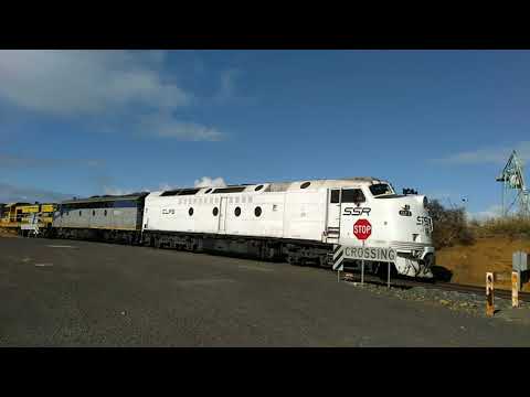 7734V SSR grain train at Geelong grain loop (7/8/2021)