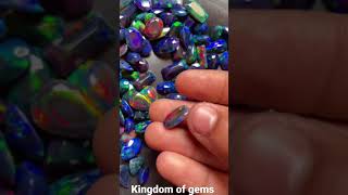Ethiopian black opal cut available at unbelievable prices DM me on Instagram.