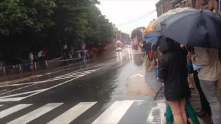 preview picture of video 'Tour De France 2014 - Etape 5: Passage de la Caravane publicitaire (Mouscron)'