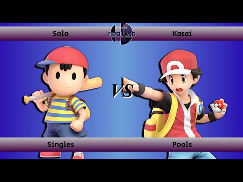 Solo (Ness) vs Kasai (Pokemon Trainer) - Orbitar 100 - Singles Pools