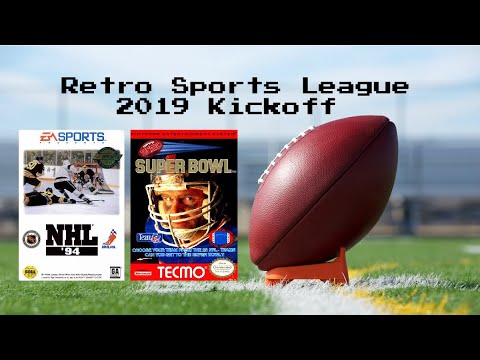 Retro Sports League 2019 Kickoff - Tecmo Super Bowl - DMen Tap Tecmo League