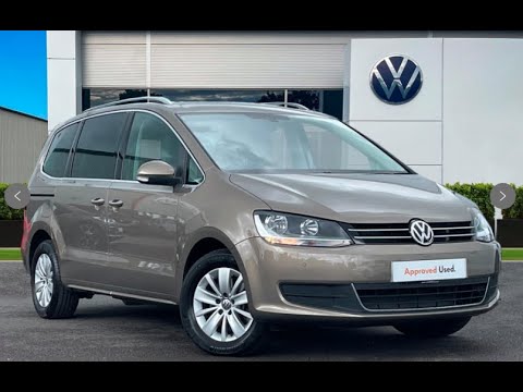 Approved Used Volkswagen Sharan SEL 2.0 TDI Manual Aztec Gold | Wrexham Volkswagen