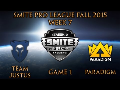 SPL Fall Week 7 - Team JusTus vs. Paradigm (Game 1)