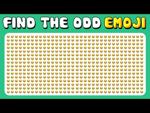 306 Puzzles for GENIUS 🧩✨ | Find the ODD One Out 🔎🍀 | New Emoji Quiz 📖 | Easy, Medium, Hard Levels 🏅