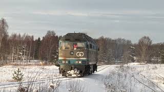 Тепловоз ТЭП70S-0237 на ст. Реола / TEP70S-0237 at Reola station