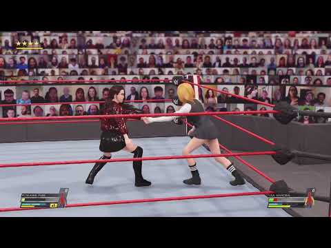 WWE 2K22 Blackpink Rose vs Blackpink Lisa