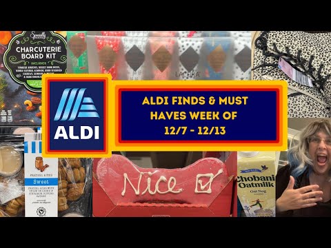 Aldi Finds & Must Haves Week of 12/7 - 12/13