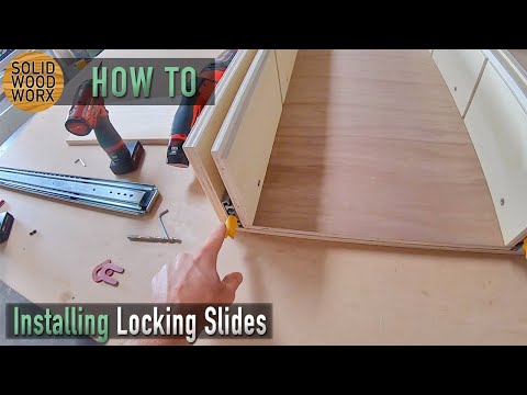How To Install Locking Drawer Slides