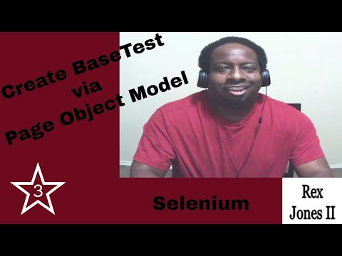 ✔ Selenium: How To Create BaseTest For Page Object Model Architecture_Part 3 | (Video 146)