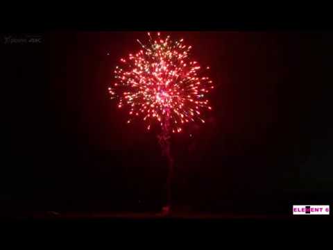 SCB932 - 25s 30mm Blood Red, Blue & Strobe (4k video)