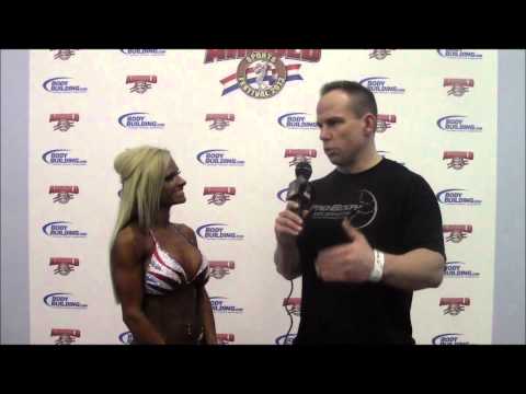 Chrissy Clausen Interview at the 2013 Arnold Amatuer