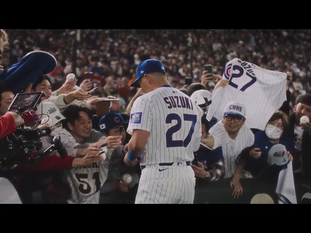 『ホームカミング：MLB東京シリーズ』予告