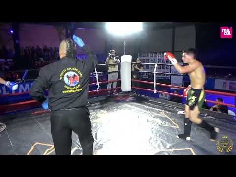 SEMI FINAL TÍTULO CONTINENTAL WKF PRO AM, Retamal (Chile) VS Coutiñio (Uruguay)