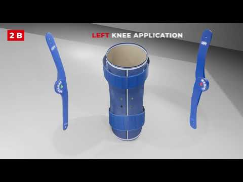 REF 833 Articulated Knee Stabilizer (New Anatomical Hinges) #variteks