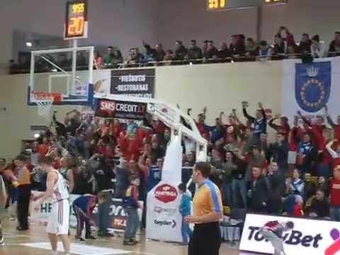 „Mažeikių" fanai NKL finale