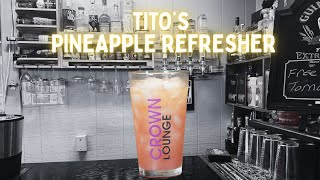 How To Make The BEST Pineapple Drink Ever!