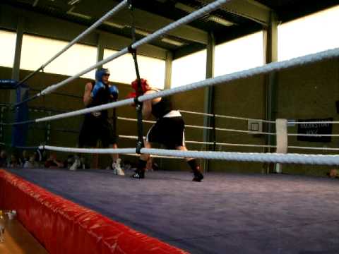 Boxningsturnering Malmö - Andreas Prins VS Sven Fornling, Winning BC - Rond:1