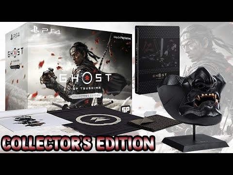 Ghost of Tsushima Collector's Edition Unboxing
