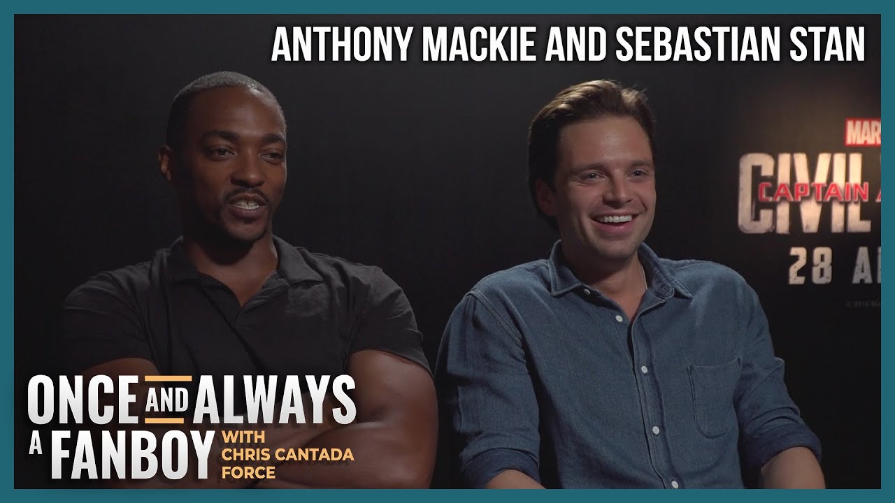 Anthony Mackie and Sebastian Stan on the ultimate Avengers Rap Battle