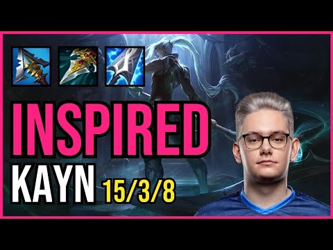 INSPIRED - KAYN vs LILLIA Jungle - EUW Challenger - Patch 11.4