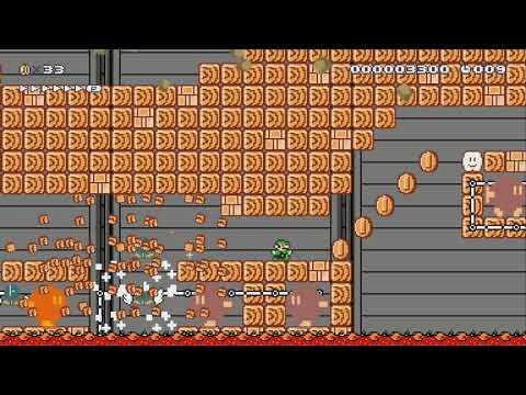 20 Seconds: Countdown Crumble by bruhhhhhh - Super Mario Maker 2 - No Commentary 1bu