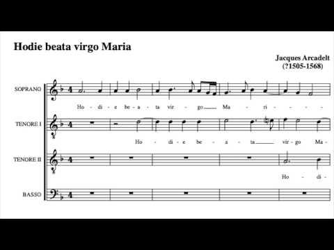 Hodie beata virgo Maria (Jacques Arcadelt)
