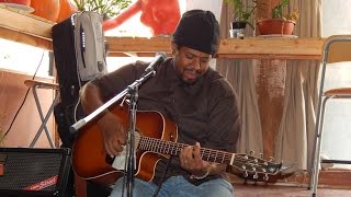 Brutha White performs at the Sidepony Express Music Festival in Bisbee, AZ 11/15/14