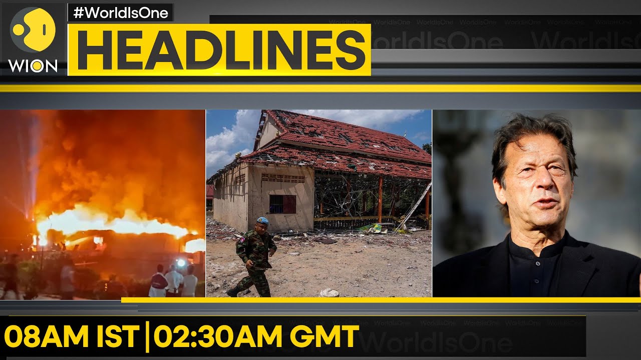 Thailand's Airstrikes Along Cambodia Border | Peshawar: PTI Holds Rally in Imran's Support | WION