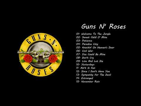 Guns N' Roses - Greatest Hits - Best Songs - PlayList - Mix