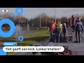 Hier steken mensen toch vuurwerk af, ondanks het verbod