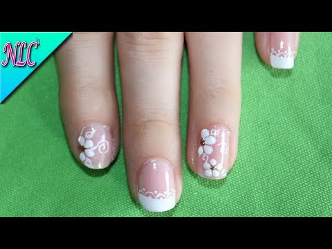 DECORACIÓN DE UÑAS PARA NOVIA♥ – WEDDING NAIL ART – UÑAS PARA BODAS- NLC