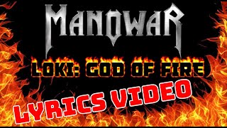 Manowar - Loki: God of Fire (un OFFICIAL LYRICS VIDEO)