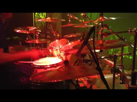 Pearl Artist Kai Hahto/Wintersun - Death And The Healing Drum Cam @ Nosturi, Helsinki 13.10.2012